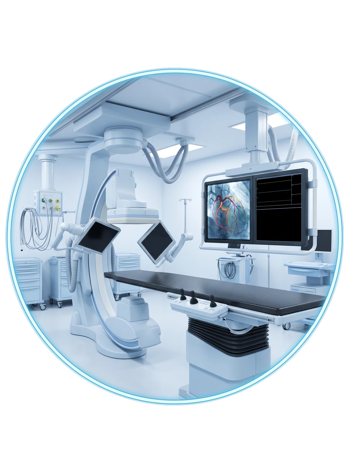 Cath Lab and interventional cardiac care at Vasavi Hospitals