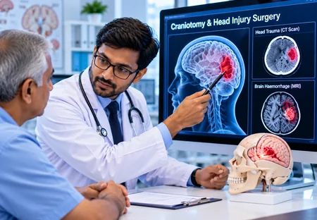 Craniotomy & Haematoma Evacuation at Vasavi Hospitals
