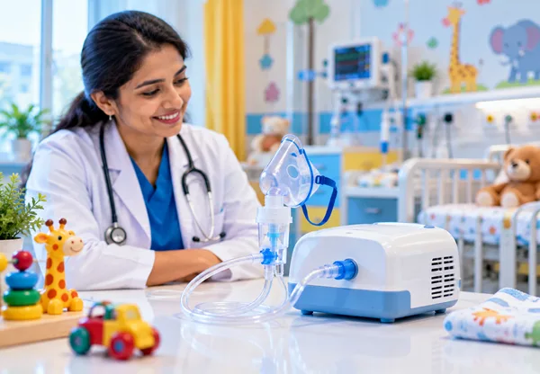 Nebulisation Therapy at Vasavi Hospitals