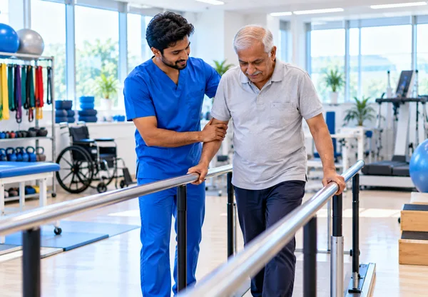 Gait Training at Vasavi Hospitals