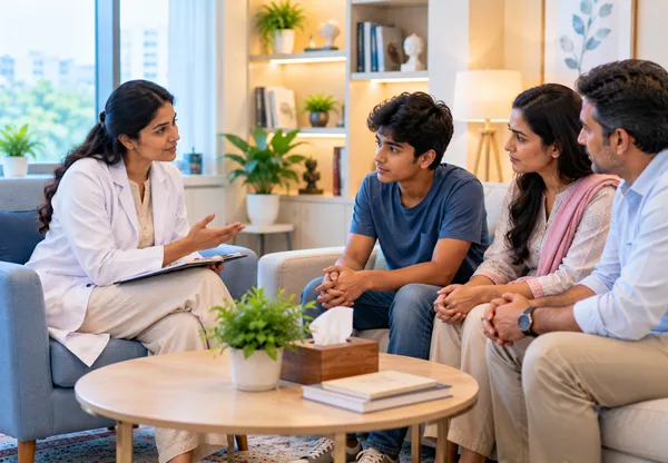 Family Therapy Sessions at Vasavi Hospitals