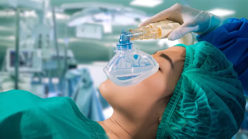 Patient receiving anesthesia before surgery at Vasavi Hospitals Bangalore under expert anesthesiology care