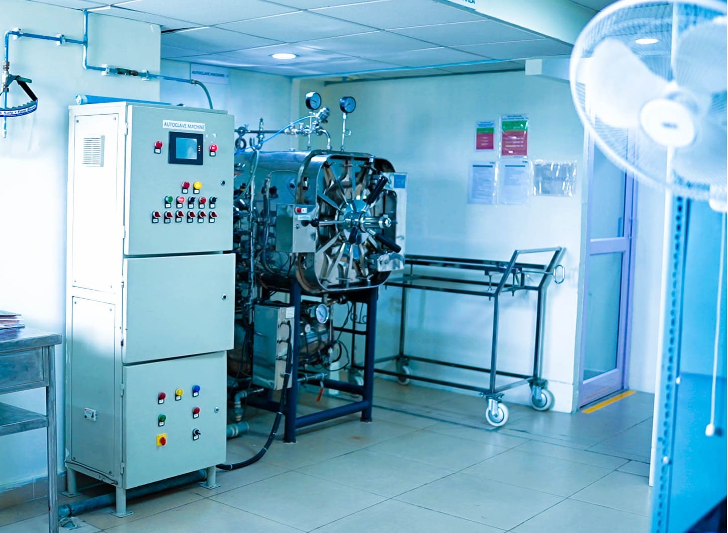 Advanced cath lab and operation theatre at Vasavi Hospitals Bangalore for cardiac and critical procedures.