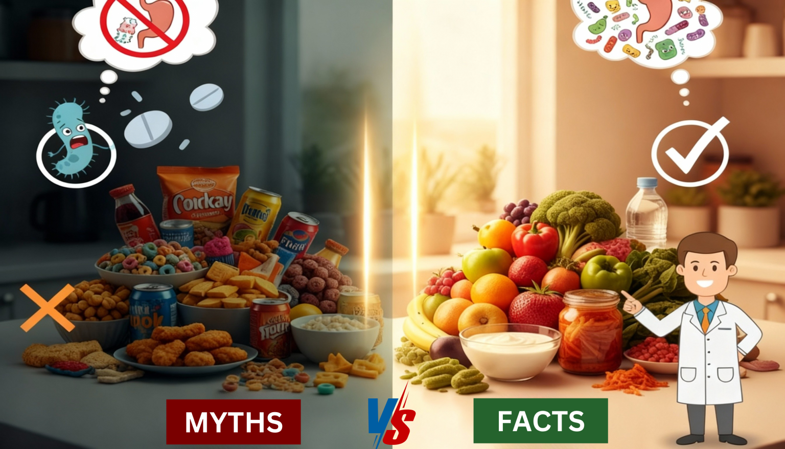 Gut Health Myths vs Facts What You Really Need to Know Vasavi Hospitals